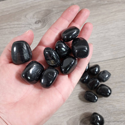 Tumbled Black Stone Tourmaline