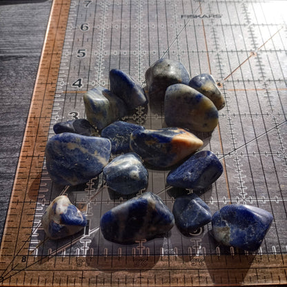 Tumbled Sodalite