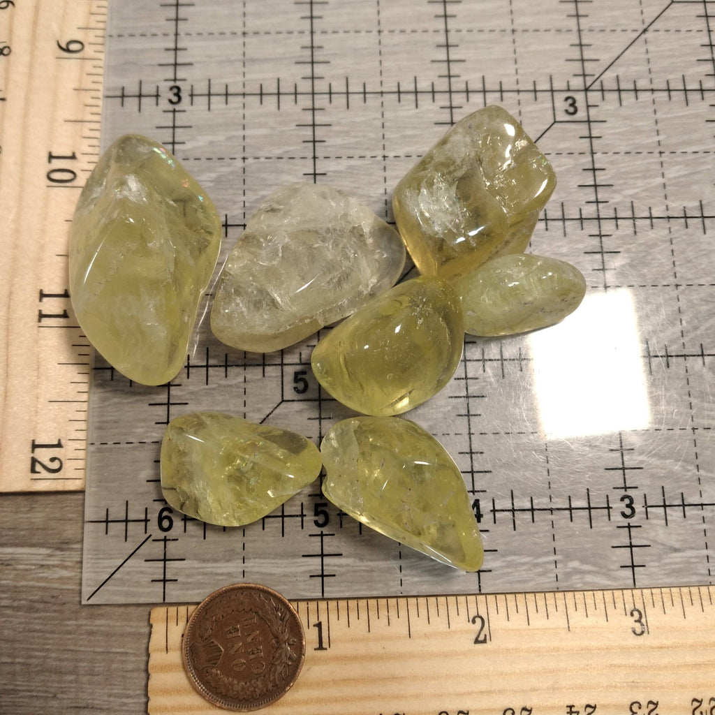 Medium Tumbled Lemon Citrine