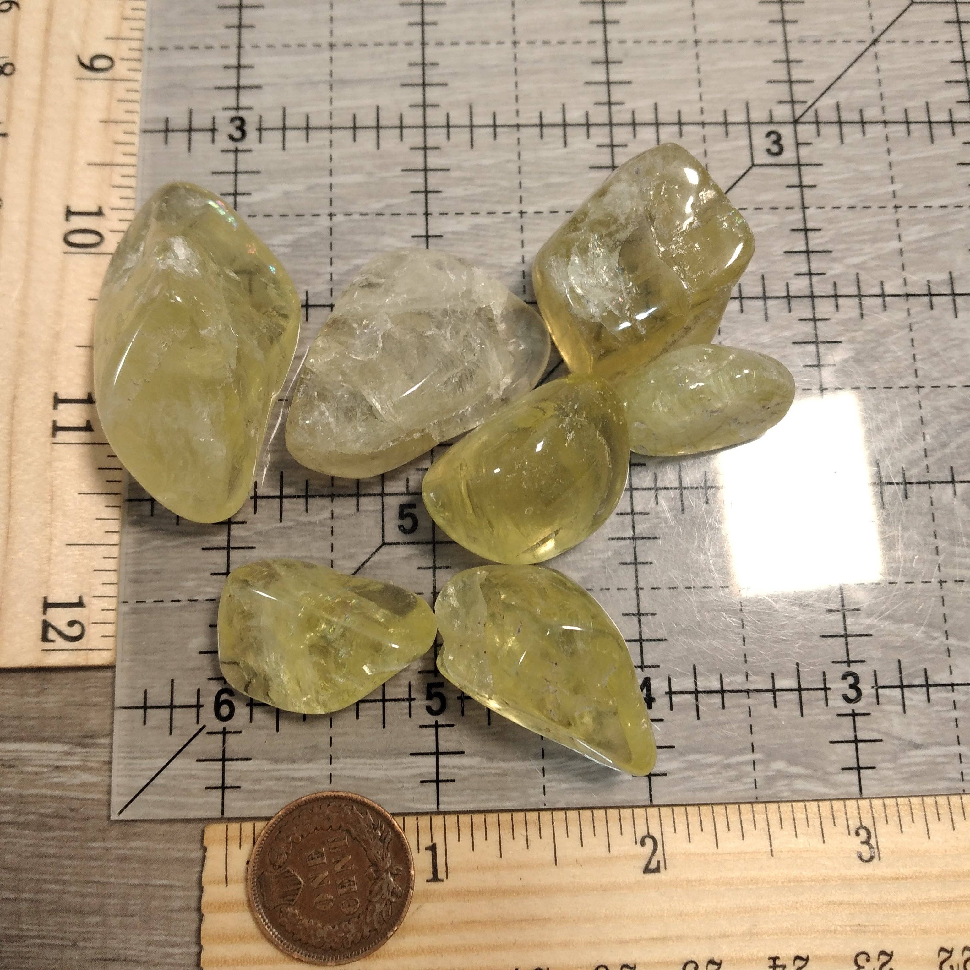 Medium Tumbled Lemon Citrine