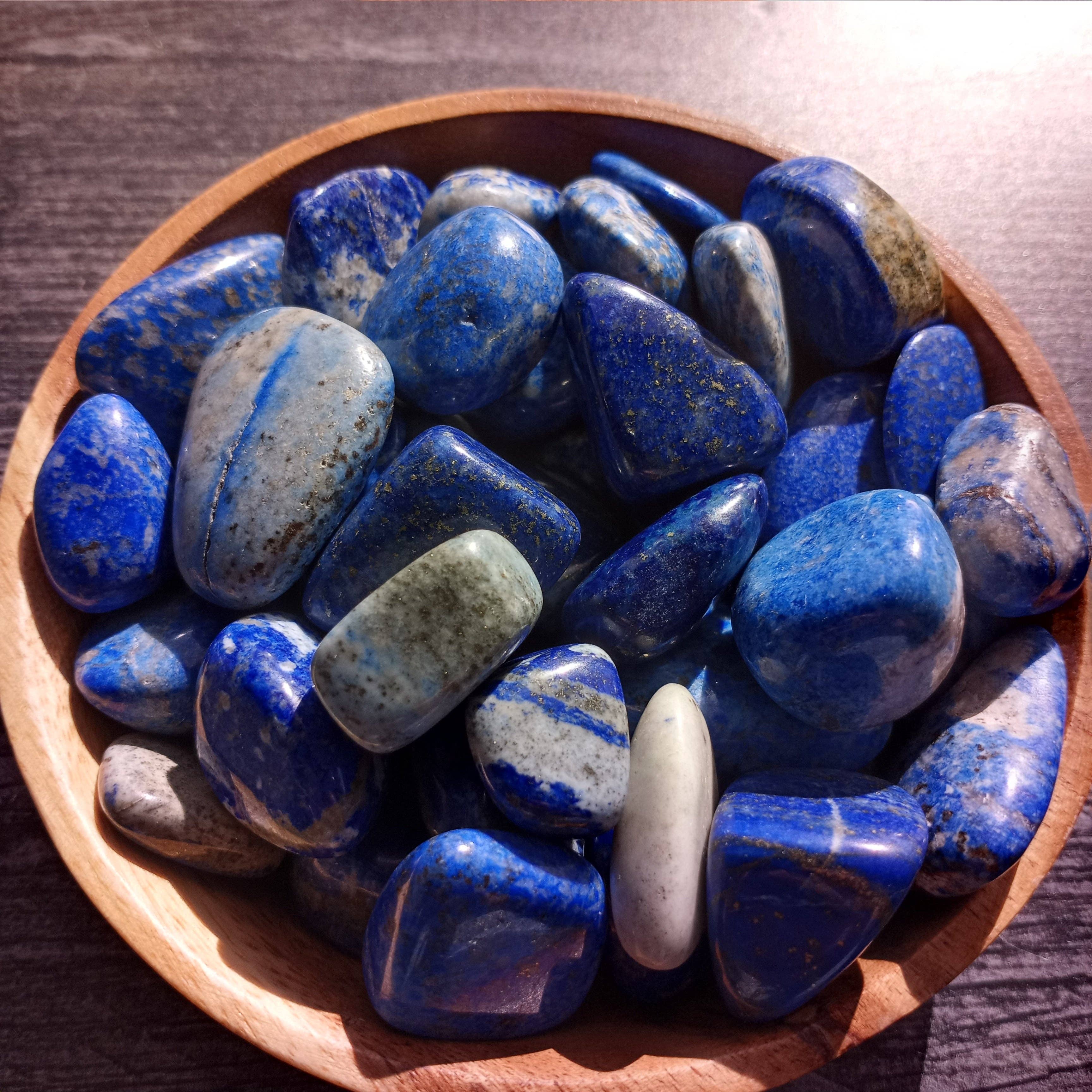 Tumbled Lapis