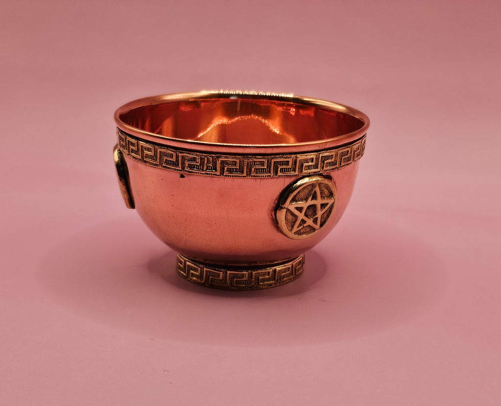 Copper Offering Bowls