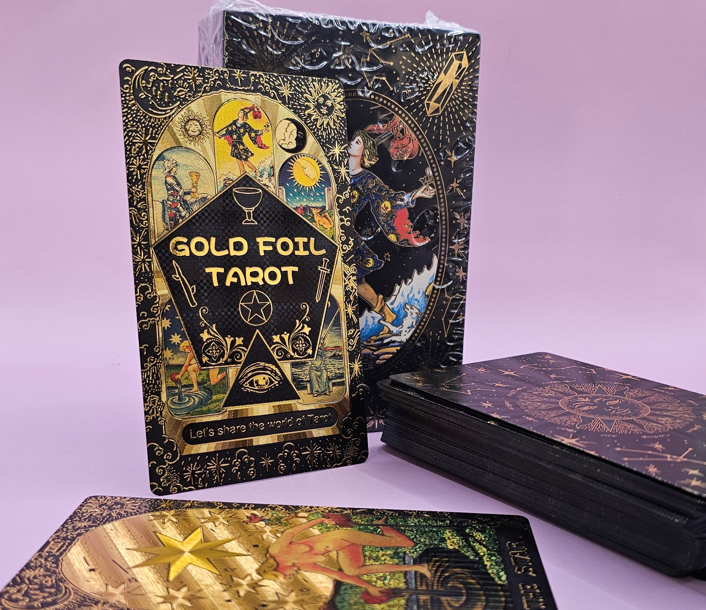 Rider-Waite Black Gold Foil Tarot