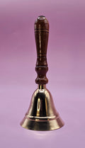 Brass Bell w/ Wooden Handle