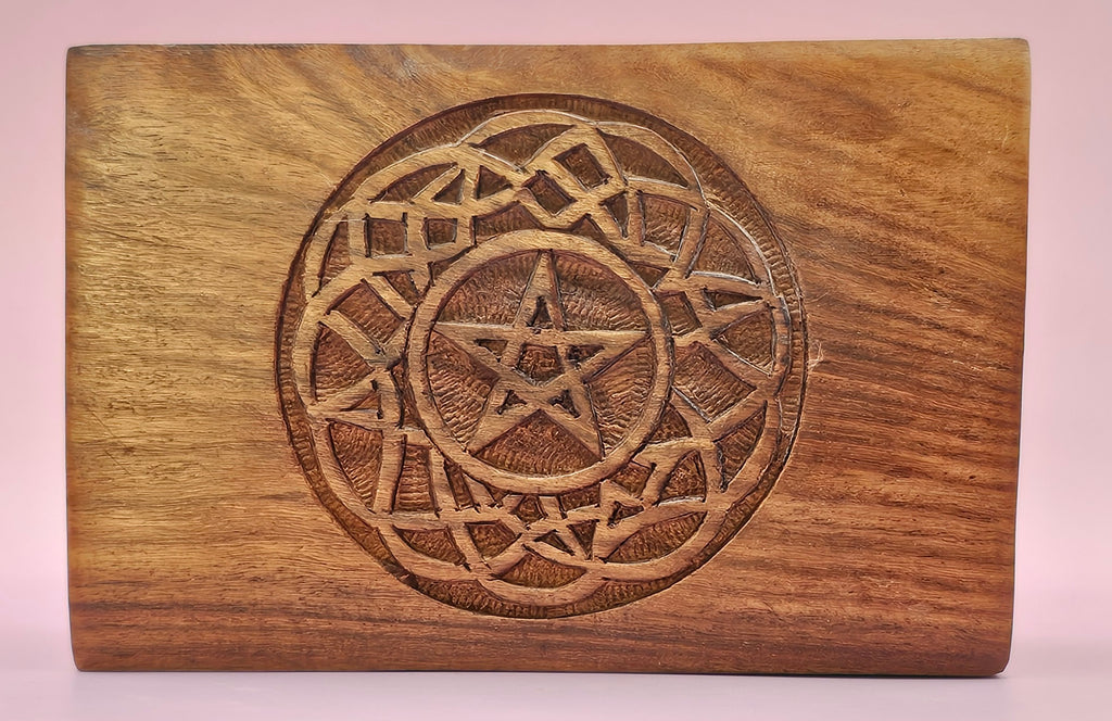 Carved Wood Box