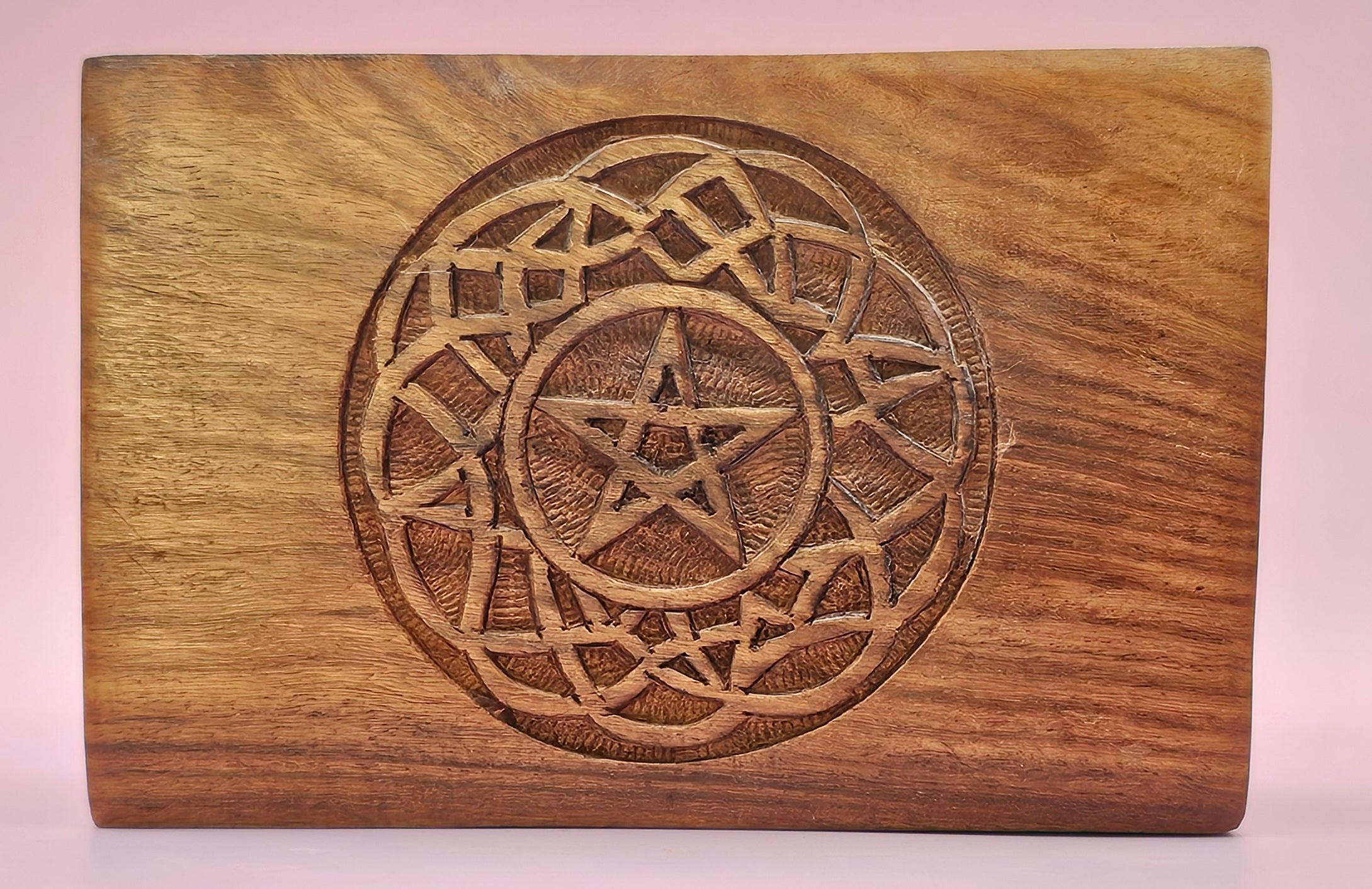 Carved Wood Box