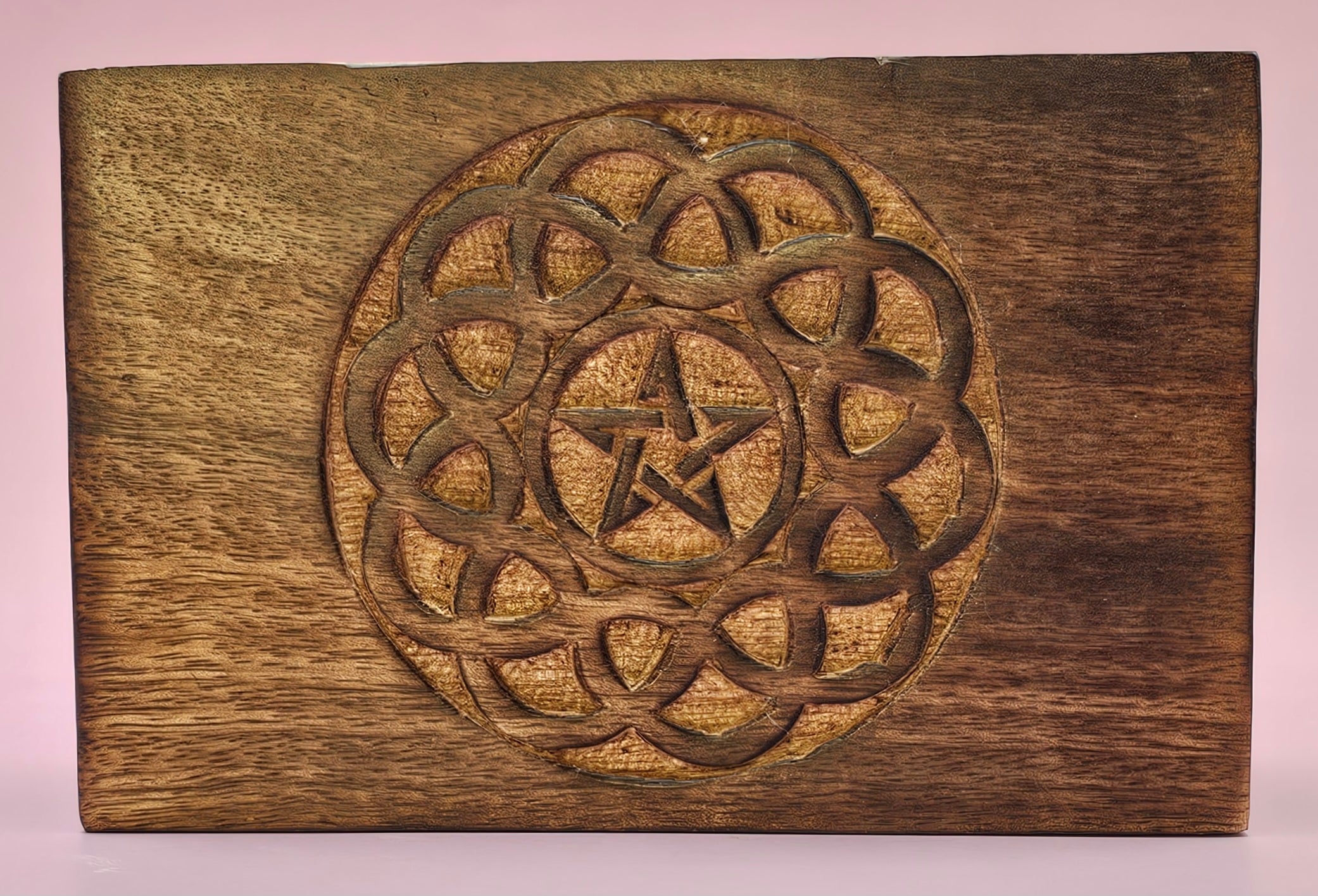 Carved Wood Box