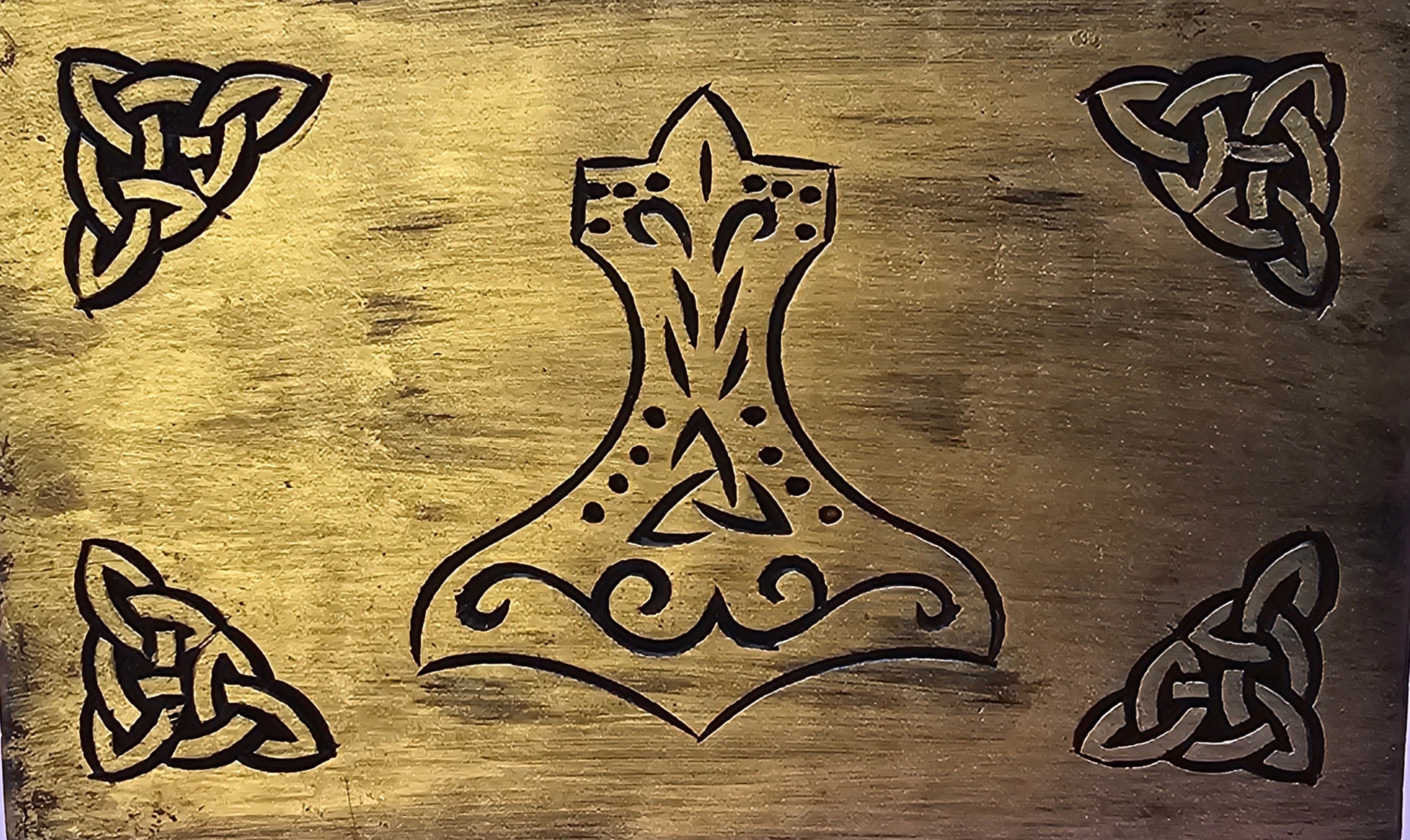 Carved Wood Box