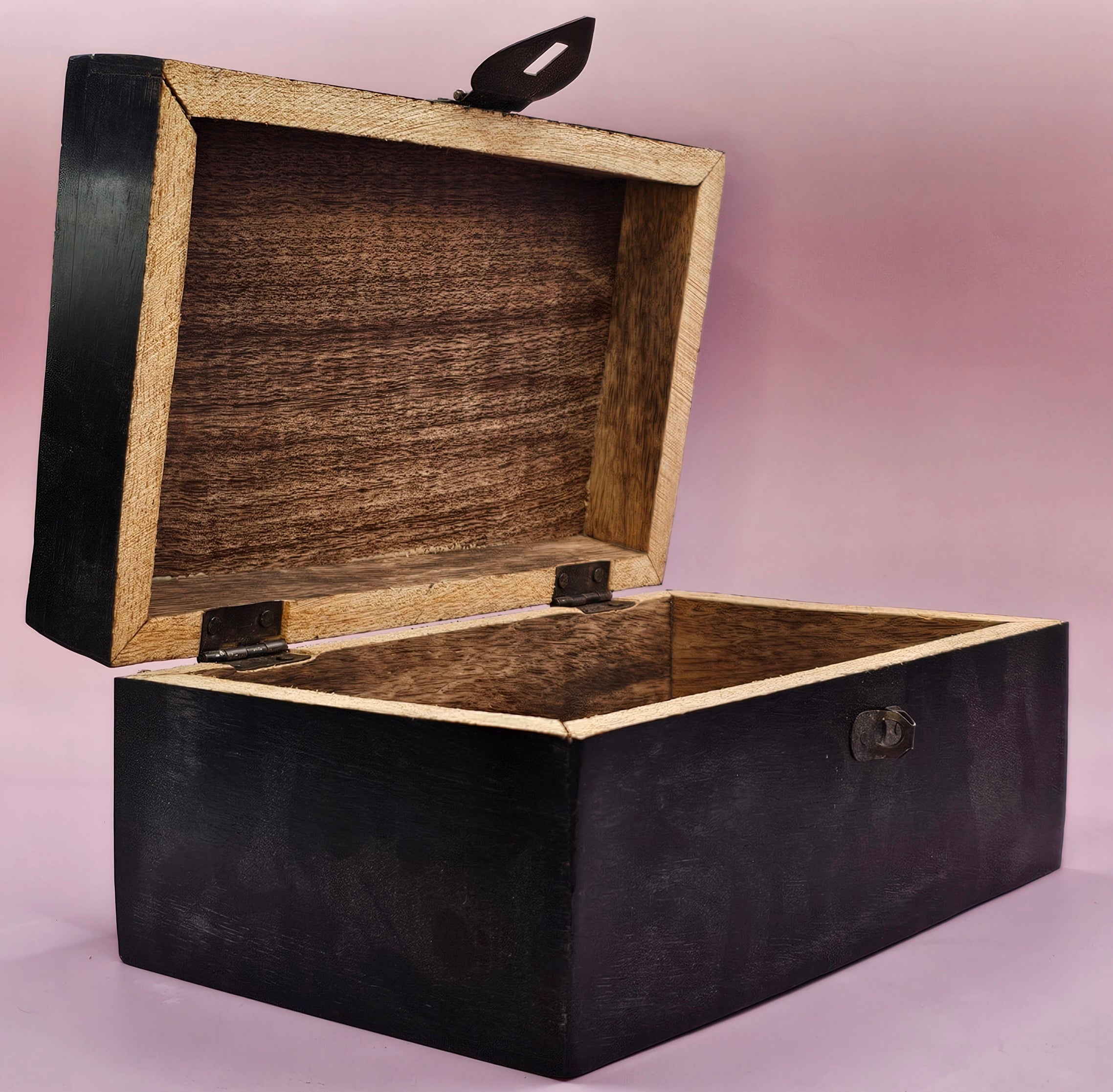 Carved Wood Box