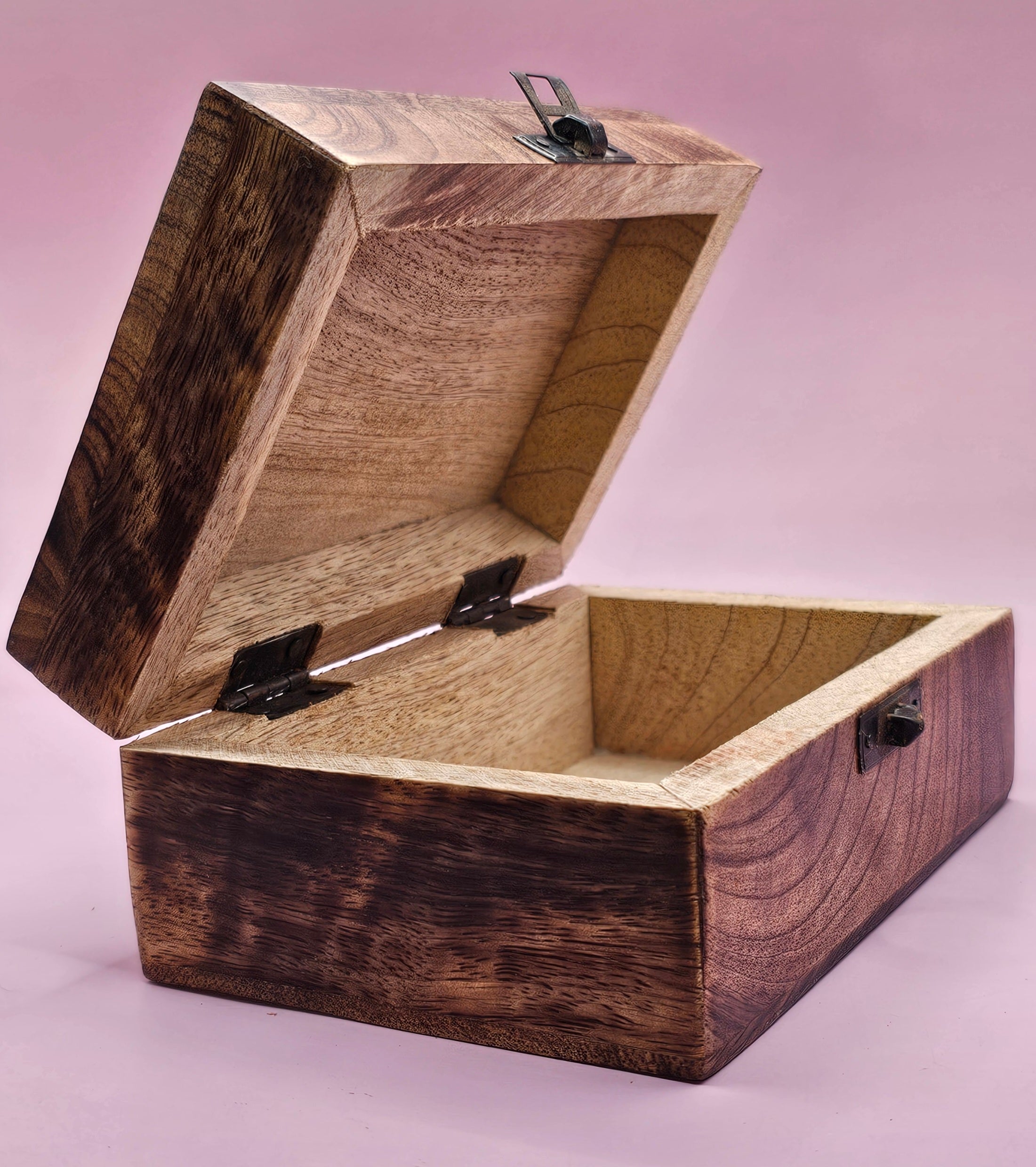 Carved Wood Box