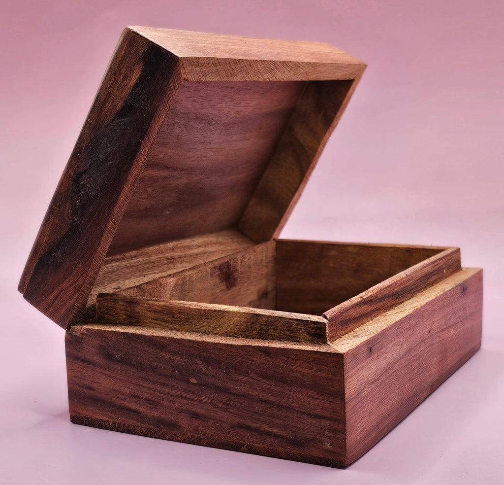 Carved Wood Box
