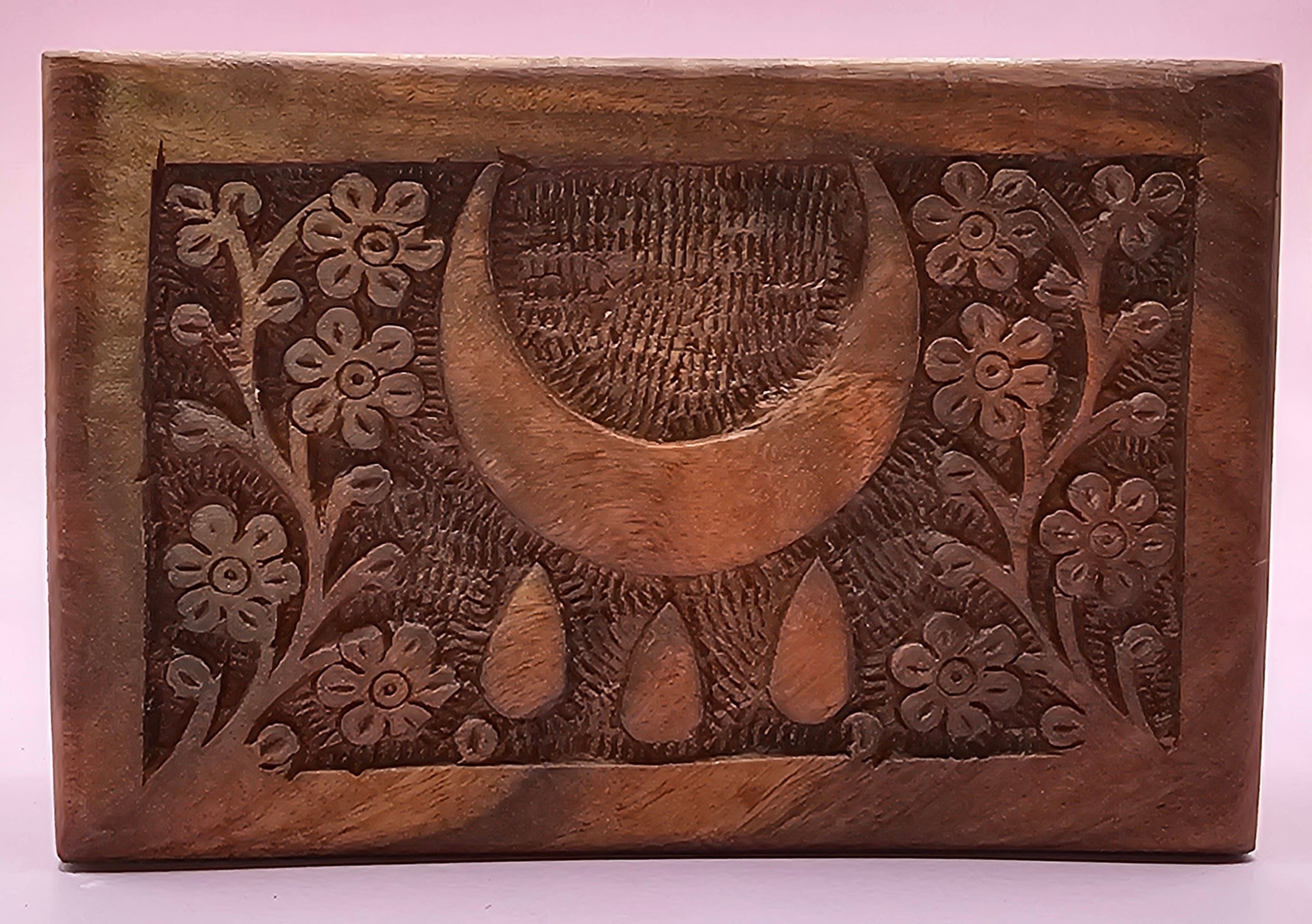 Carved Wood Box