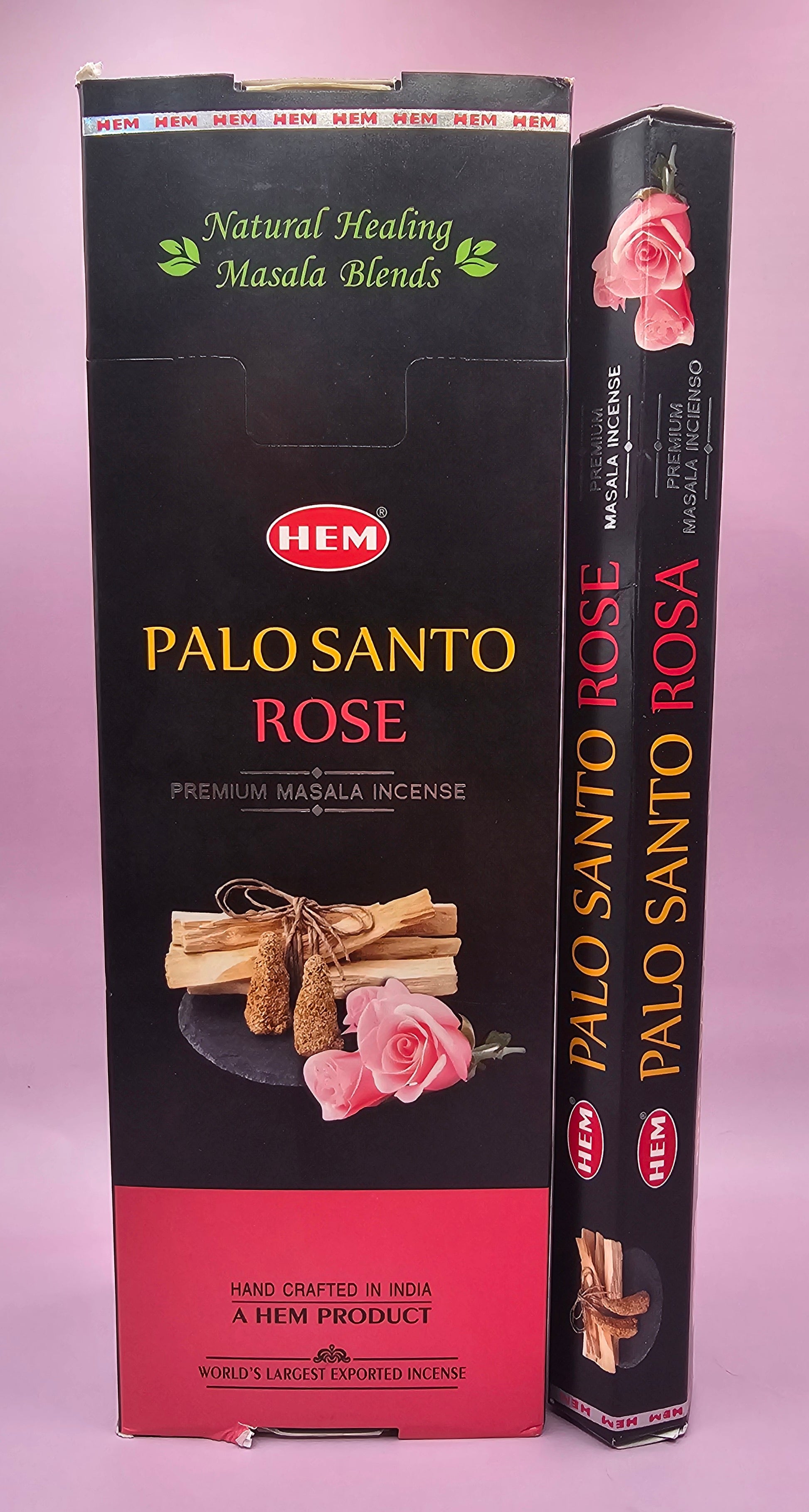 HEM Palo Santo Rose Incense
