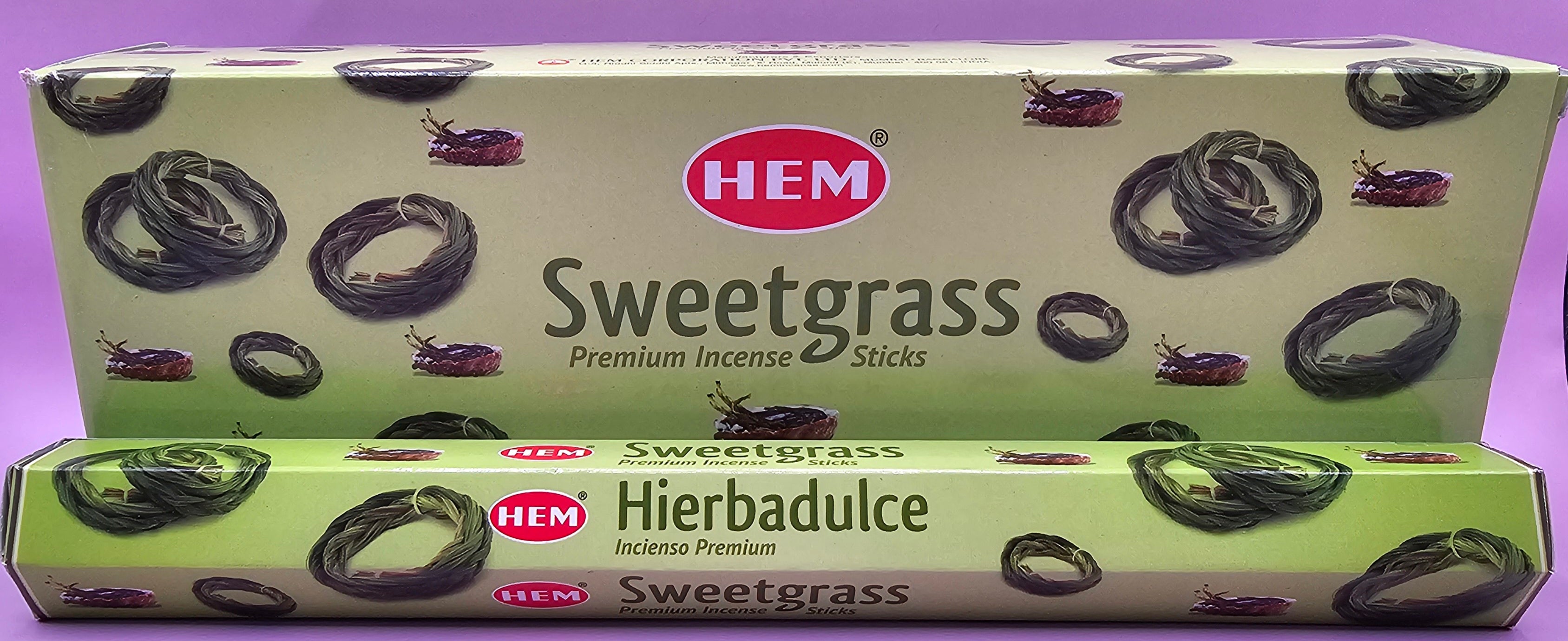 HEM Sweetgrass Incense