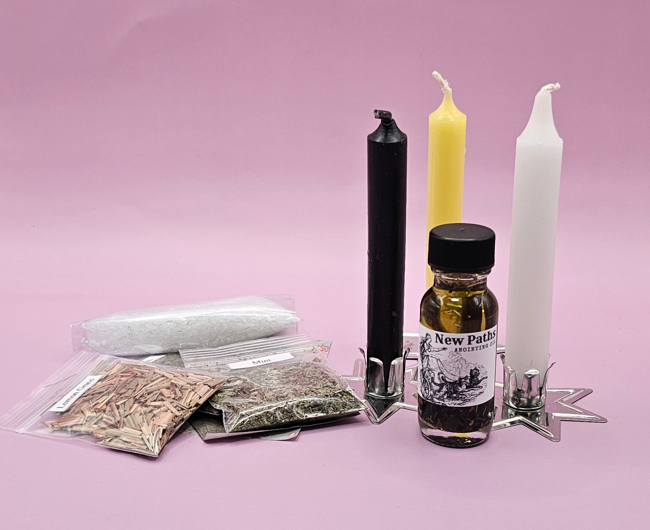 Obstacle Remover Spell Kit, Block Buster Ritual Kit