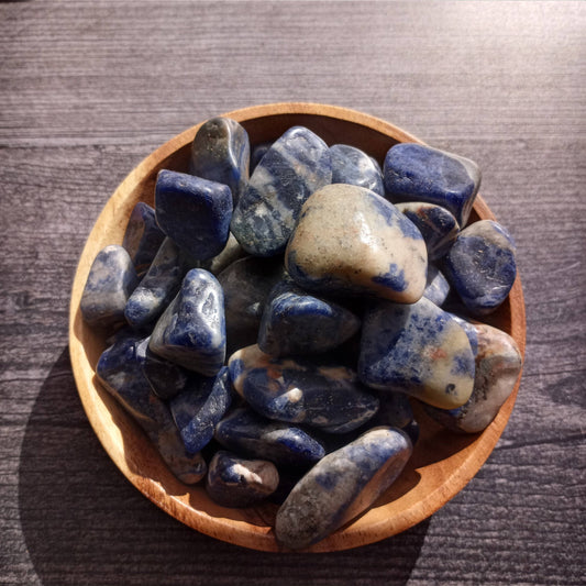 Tumbled Sodalite