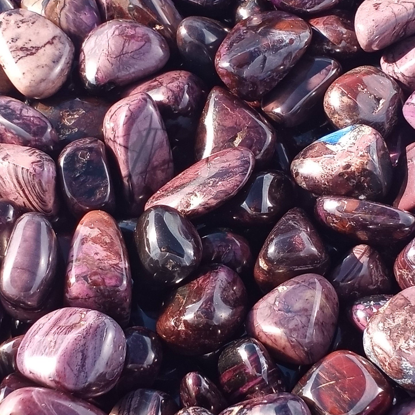 1" Tumbled Sugilite