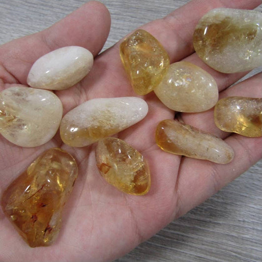 Tumbled Citrine