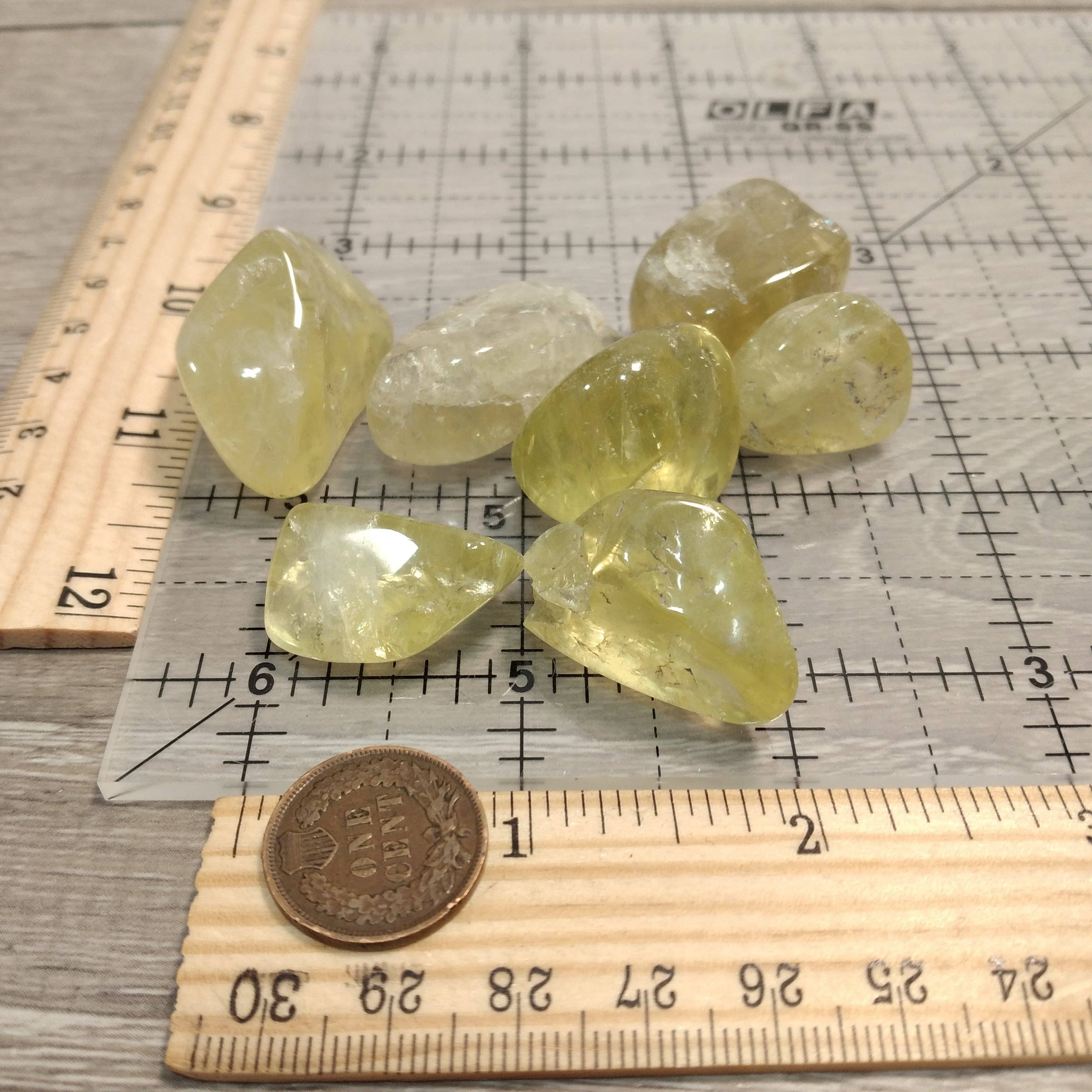 Medium Tumbled Lemon Citrine