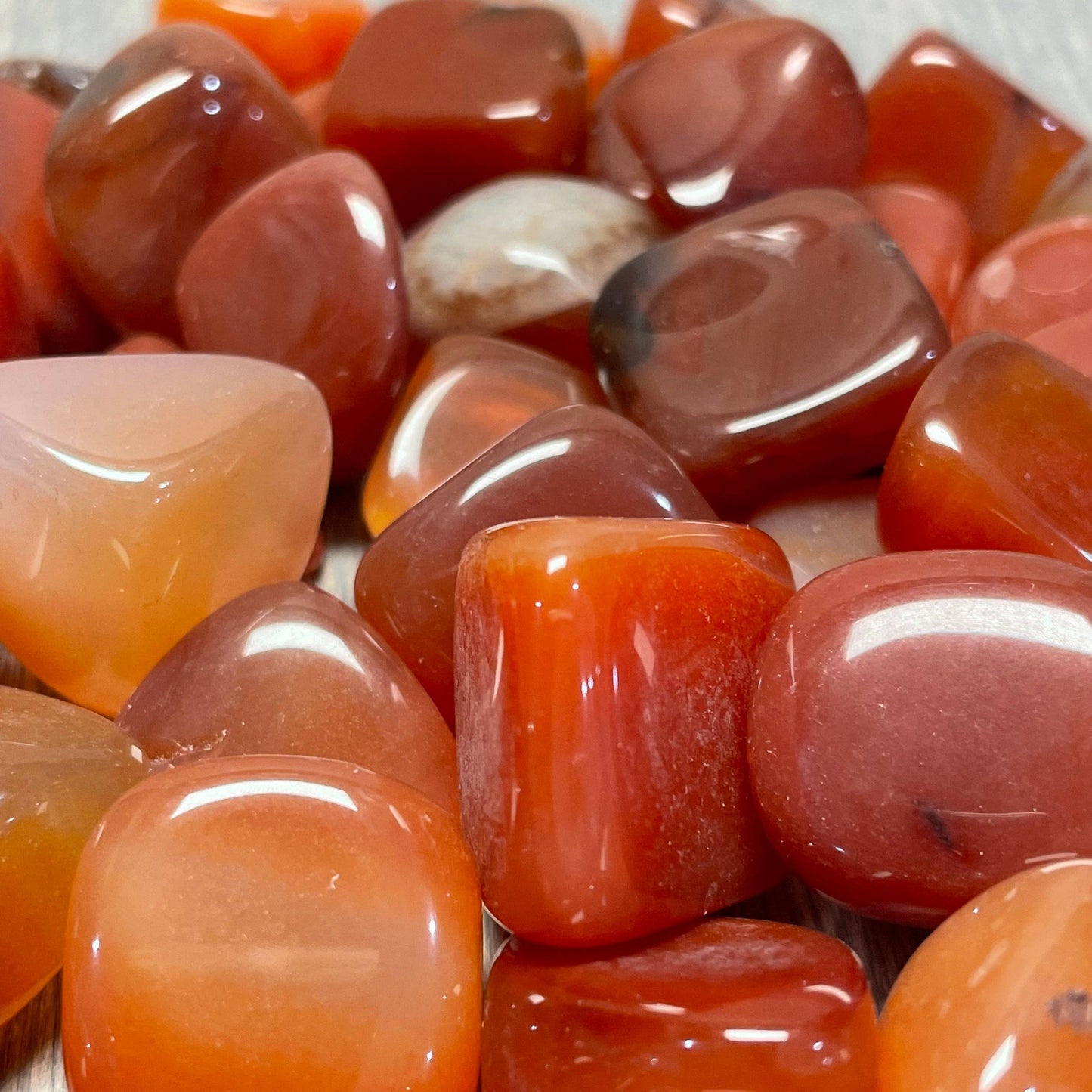 Tumbled Carnelian