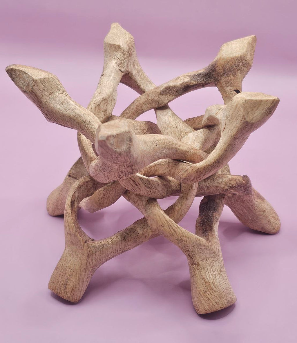 5 legged wooden stand