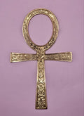 Brass Ankh 7”