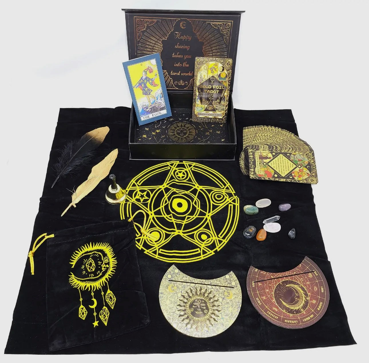 Rider-Waite Black Gold Foil Tarot Box Set