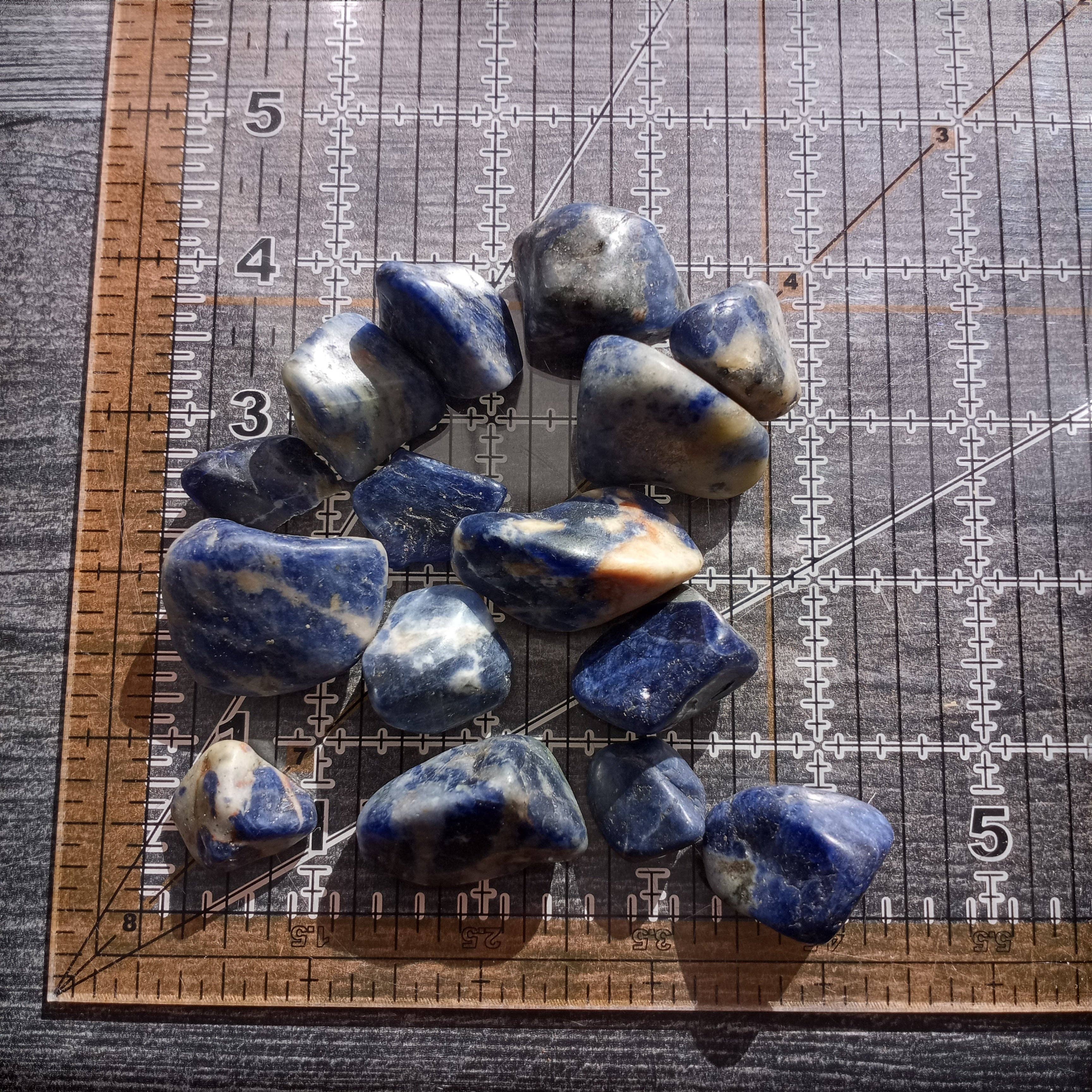 Tumbled Sodalite