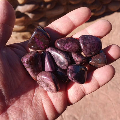 1" Tumbled Sugilite