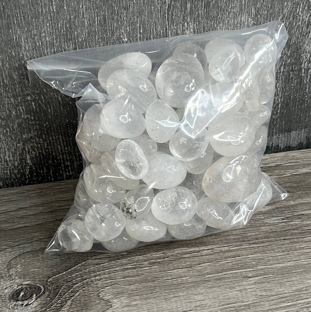 Tumbled Clear Quartz 1 Kilo