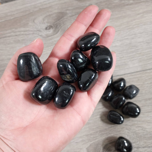 Tumbled Black Stone Tourmaline