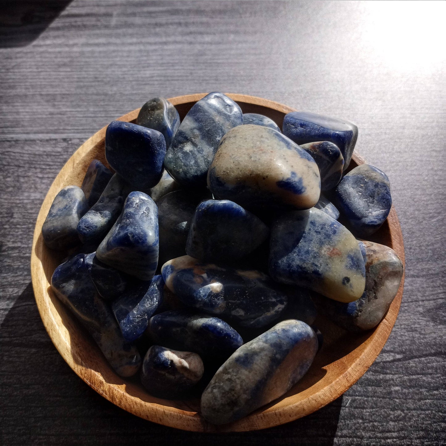 Tumbled Sodalite