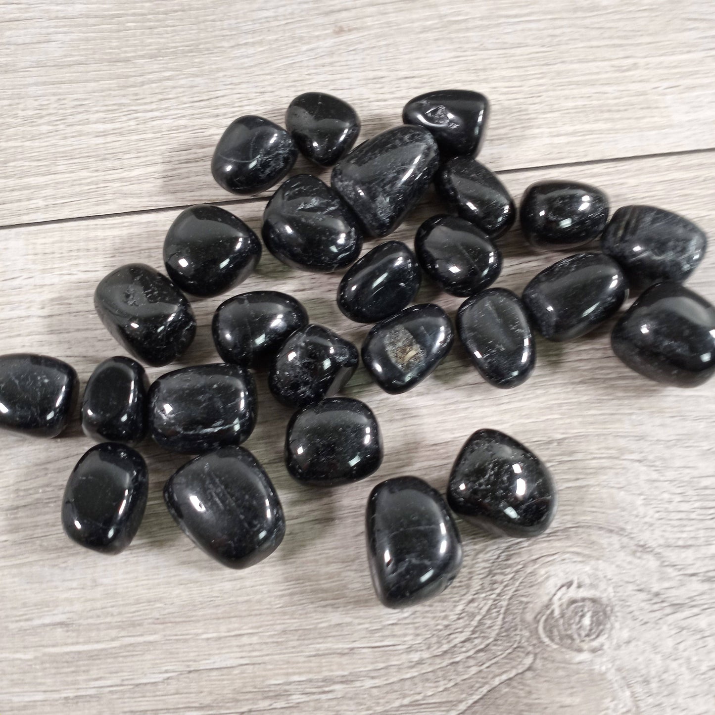 Tumbled Black Stone Tourmaline