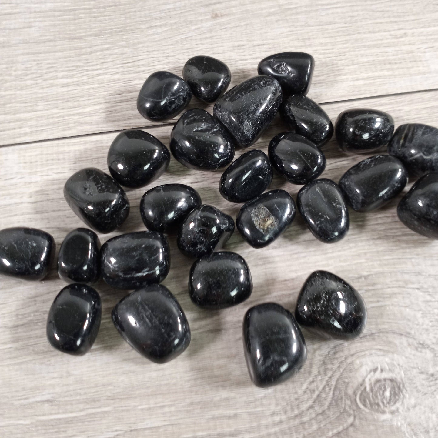 Tumbled Black Stone Tourmaline