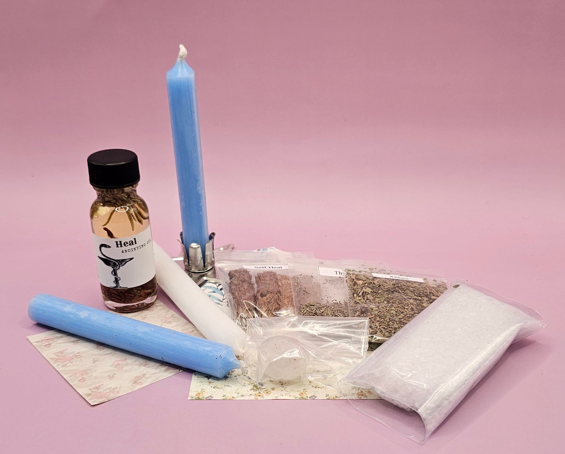Healing 3 Night Ritual Spell Kit Using The Moon Phases